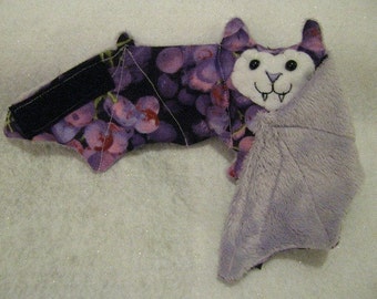 Grapes Bat Coffee Cozy, Cup Sleeve, Stuffed Animal