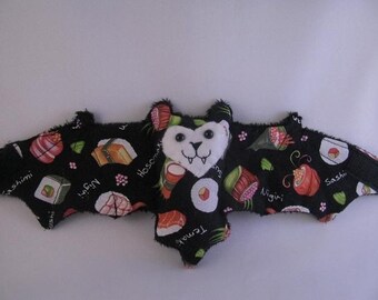 Sushi Bat Cup Sleeve/ Stuffed Animal/Coffee Cozie