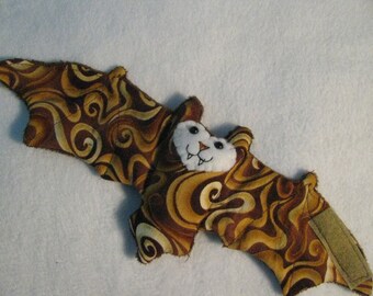 Bat Cup Sleeve - Mocha Swirl