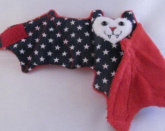 4th of July Bat Stuffed Animal\/Coffee Cozie\/Cup Sleeve