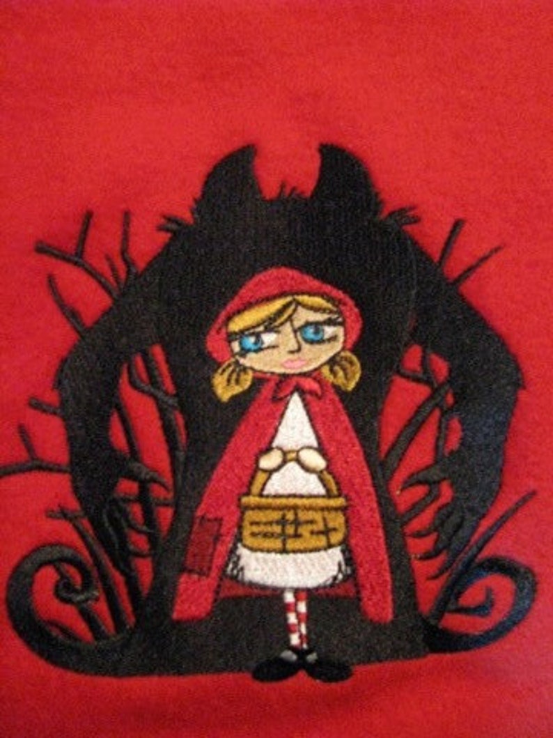 Écharpe à capuche du Chaperon Rouge image 2