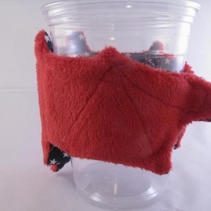 4th of July Bat Stuffed Animal/Coffee Cozie/Cup Sleeve image 3