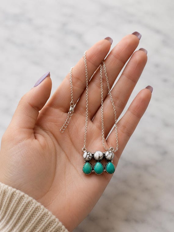 Sterling silver Turquoise Necklace