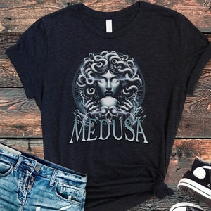 Medusa Gaze Tshirt, Medusa Tshirt, Greek Mythology Goddess Shirt, Witchcraft Tshirt, Goddess Medusa Shirt, Witch Shirt, Feminist Shirt