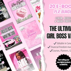 20 E-BOOKS Boss Babe Vault | PLR