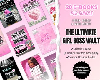 20 E-BOOK Boss Babe Vault / PLR