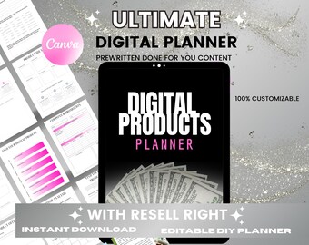 Pianificatore di prodotti digitali, modelli DFY modificabili, MRR