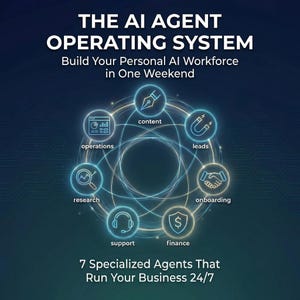Het AI Agent-besturingssysteem | AI-personeelsgids voor solopreneurs | Pdf-e-boek