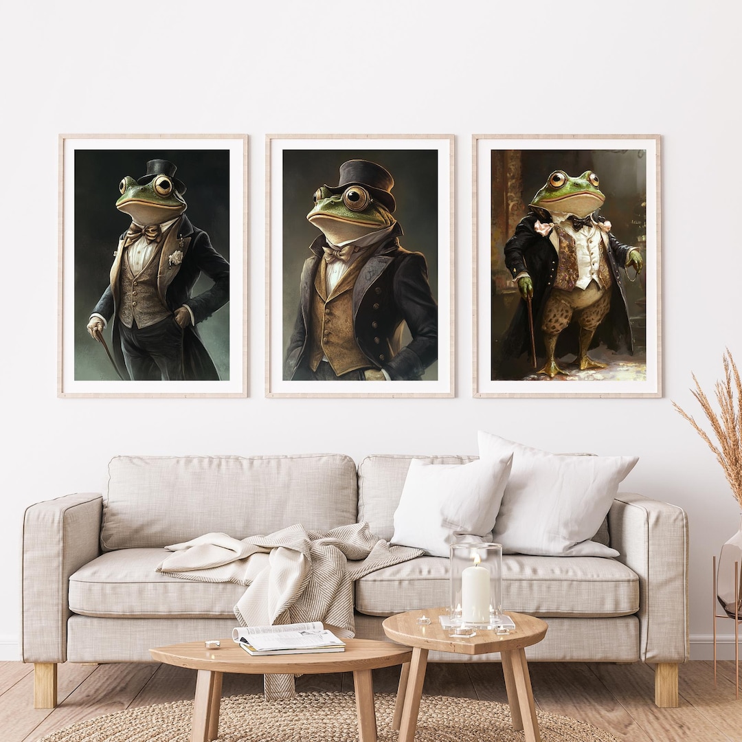 Victorian Mr Toad Art Bundle, Vintage Digital Download, Mr Toad ...