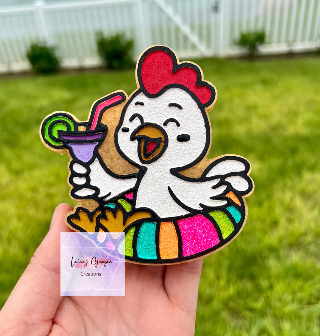 Chick in Floatie Freshie, Car Freshie, Freshy, Car Air Freshener ...