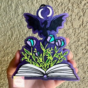 Fantasy Book Freshie, Mystical Book Lover Gift, Gift for Book Lovers, Bookish Freshie, Bookish Car Freshener, Gift for Readers, Fantasy book