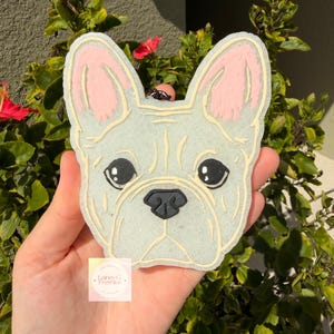 Frenchie dog Freshie, Car Freshie, Freshy, Car Air Freshener, French Bulldog, Dog Mom Freshie, Frenchie Freshie
