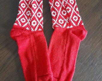 Hand crafted socks