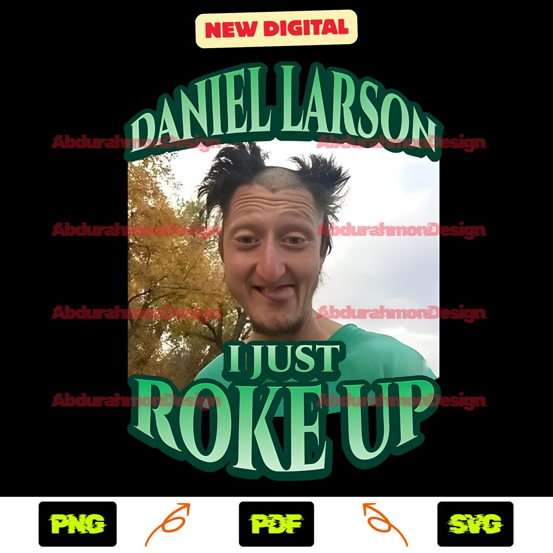 Daniel Larson Selfie Digital Svg, Casual Cotton Menswear Download ...