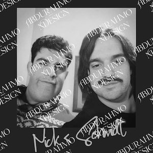 Nick Miller & Winston Schmidt PNG, Vintage New Girl Digital Download, Pepperwood Chronicles Digital File, TV Show Fan Art PNG
