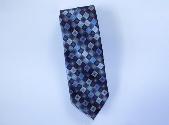 Vintage Croft & Barrow Designer Neck Tie, Blue an… - image 1