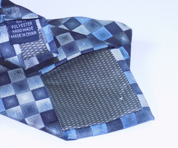 Vintage Croft & Barrow Designer Neck Tie, Blue an… - image 5