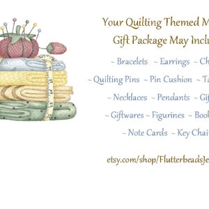 Quilting Themed Mystery Package, Surprise Items, Mixed Items, Gift Tags, Note Cards, Birthdays, Mother's Day, Christmas, Freebies image 2