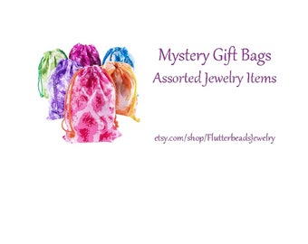 Mystery Jewelry Gift Bags, Surprise Jewelry Gift Bags, Mixed Items, Freebies, Birthday Gifts, Christmas, Treat Yourself, Free Shipping