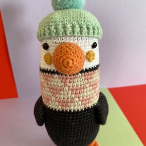 Puffin Amigurumi - Bambola all&#39;uncinetto - Giocattolo Amigurumi