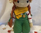 Navidad amigurumi - Navidad duende - Navidad muñeca - Xmas Elf - Xmas amigurumi - Christmas Elf - Christmas amigurumi - Xmas doll