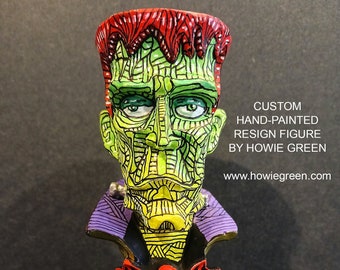 Frankenstein monster Custom handpainted resin figure