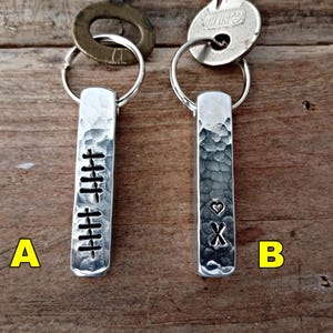 Tin anniversary - Wedding anniversary gift - Anniversary gift for wife and husband - Tin gift - Aluminum keychain 10th anniversary -