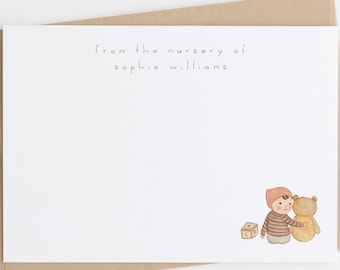 From the Nursery of Cards, Choice of Skintone, Gender Neutral, Baby Thank You