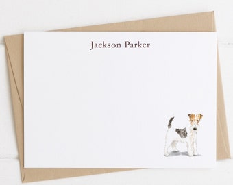 Personalized Dog Note Cards, Dog Note Cards, Custom Dog Stationery, Dog Stationery, Watercolor Dogs