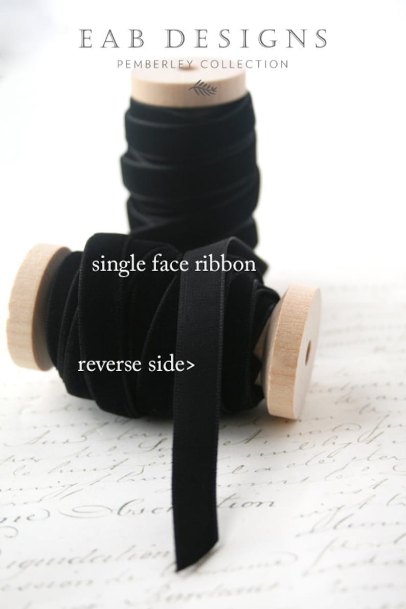 Black Velvet Ribbon Black Ribbon Velvet Ribbon 38 Velvet Ribbon Choker Ribbon