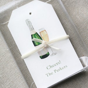 Wine Tag, Personalized Wine Tag, Personalized Hostess Gift, Custom Wine Tag, Wine Label, Hostess Gift, Wine Gift Tag, Custom Gift Tag image 5