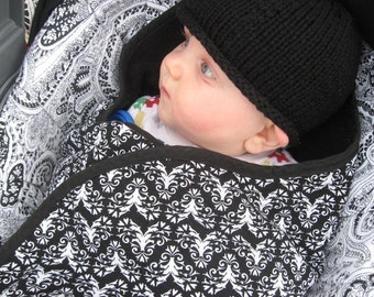 PDF Sewing Pattern Baby Buggy Blanket for Car Seat or Jogger