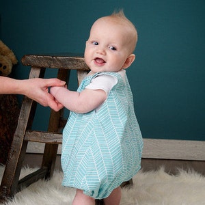 Jack and Jill Bubble Romper PDF Sewing Pattern