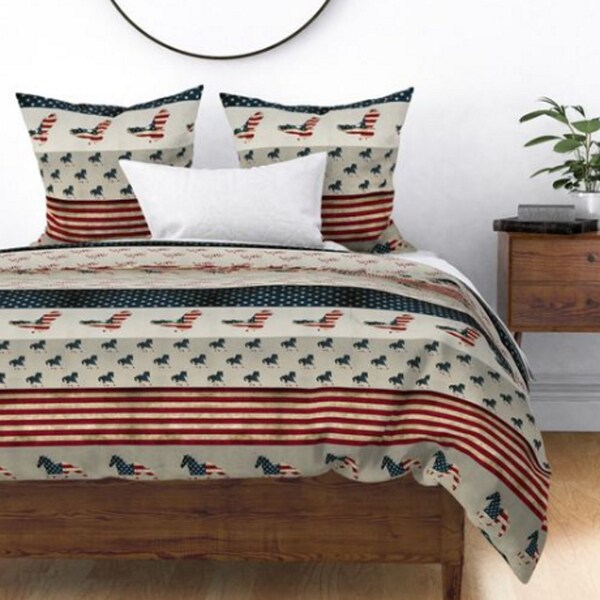 Patriotic Bedding - Etsy