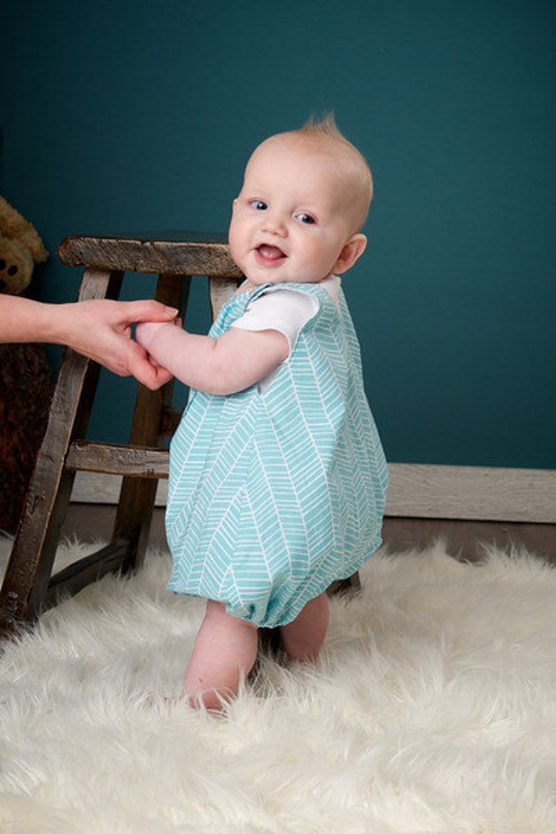 Bubble Romper PDF Sewing Pattern, Jack and Jill image 5