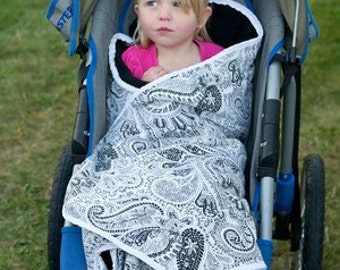 Stroller Blanket Sewing Pattern Small Child Wrap Blanket for Jogger