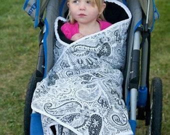 Wrap Blanket, PDF Large Buggy Blanket Sewing Pattern