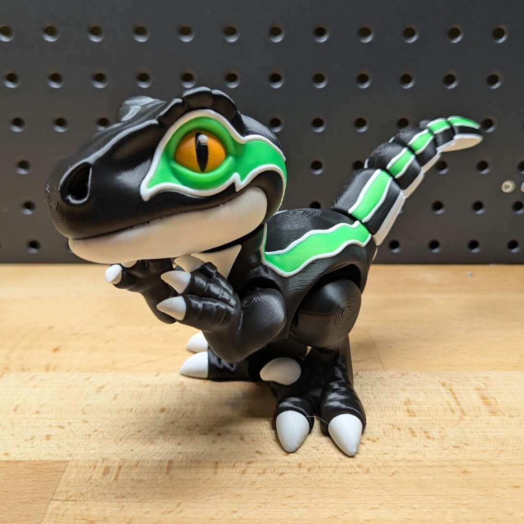 Baby Raptor Ase Articulating Baby Raptor, 3D Printed - Etsy