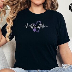 Basset Hound Love T Shirt, Basset Dog T Shirt, Basset Dog Tee, Basset Dog Owner Gift, Basset Mom T Shirt, Basset Dog Gift Shirt, Basset Tee