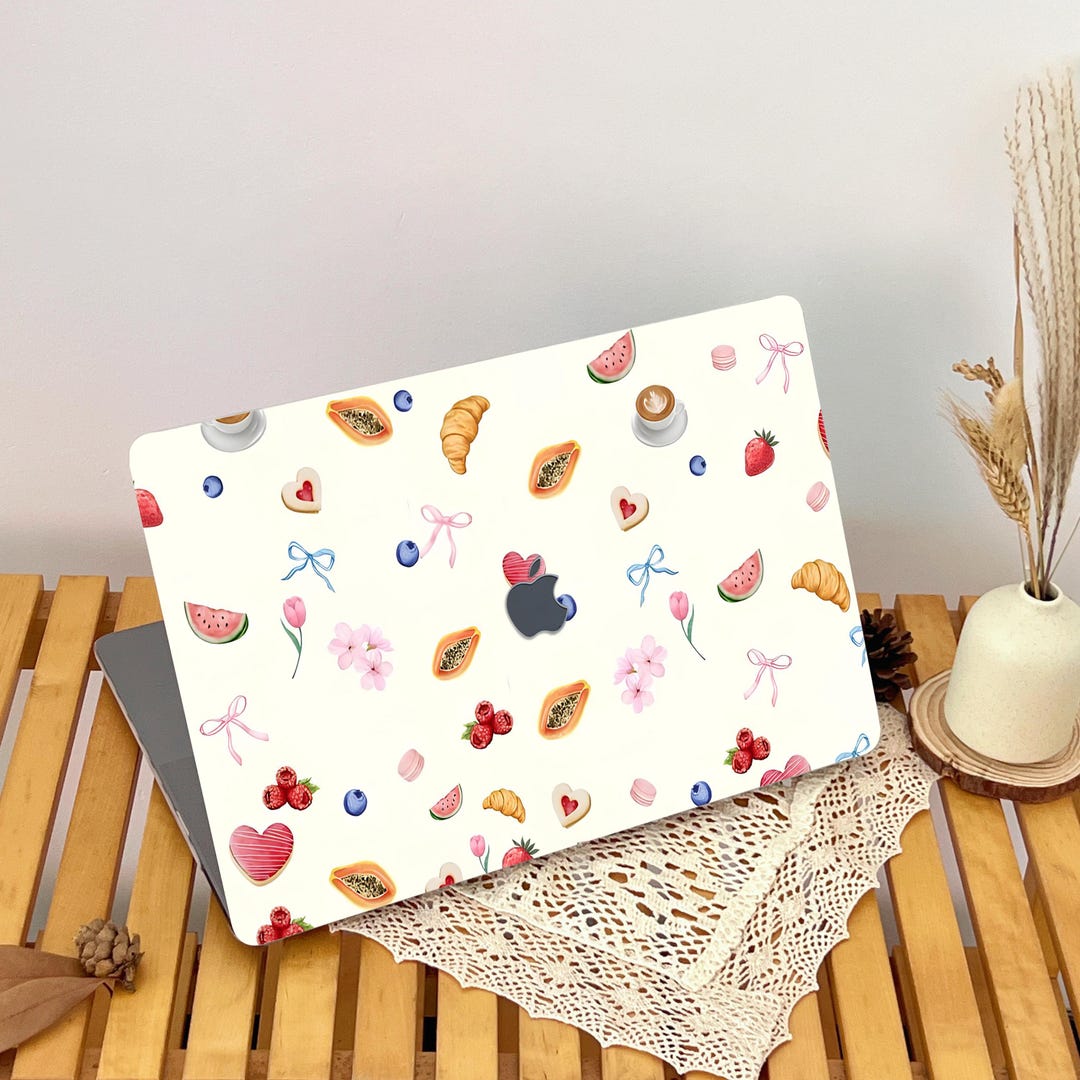 Fruit Series Bow New MacBook Case, Apple Laptop Case for MacBook Air 15 ...
