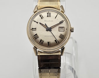 Mouvement De Montre Bulova 6M Mécanique Vintage - Balancier Cassé, Pour Pièces Ou Réparation