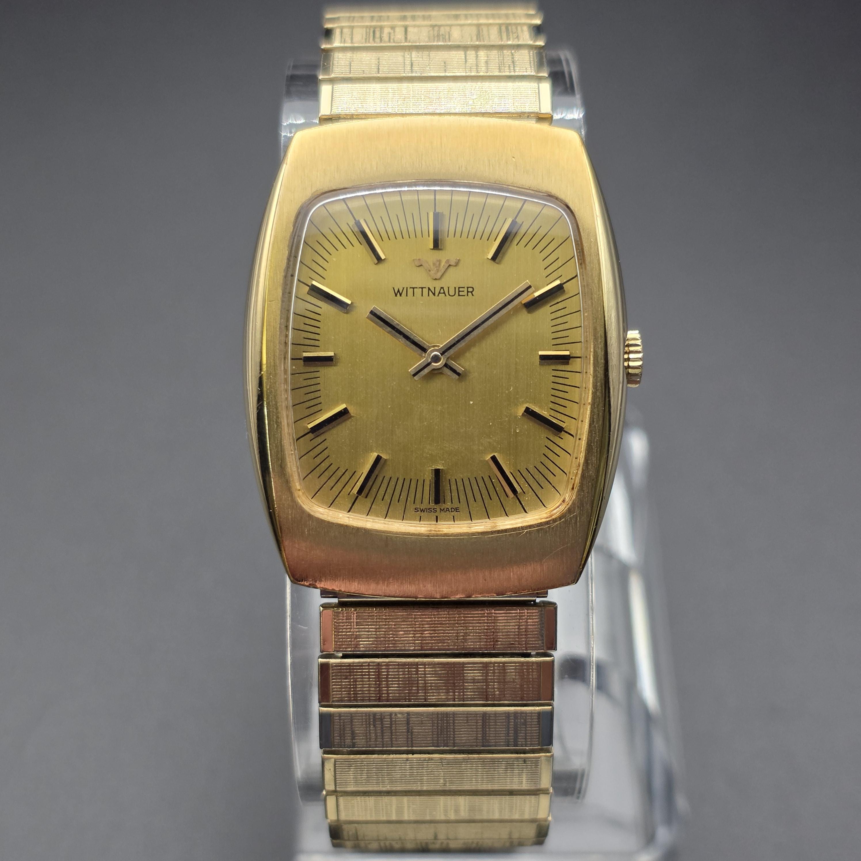 Buy Gold Wittnauer Watch Online In India - Etsy India