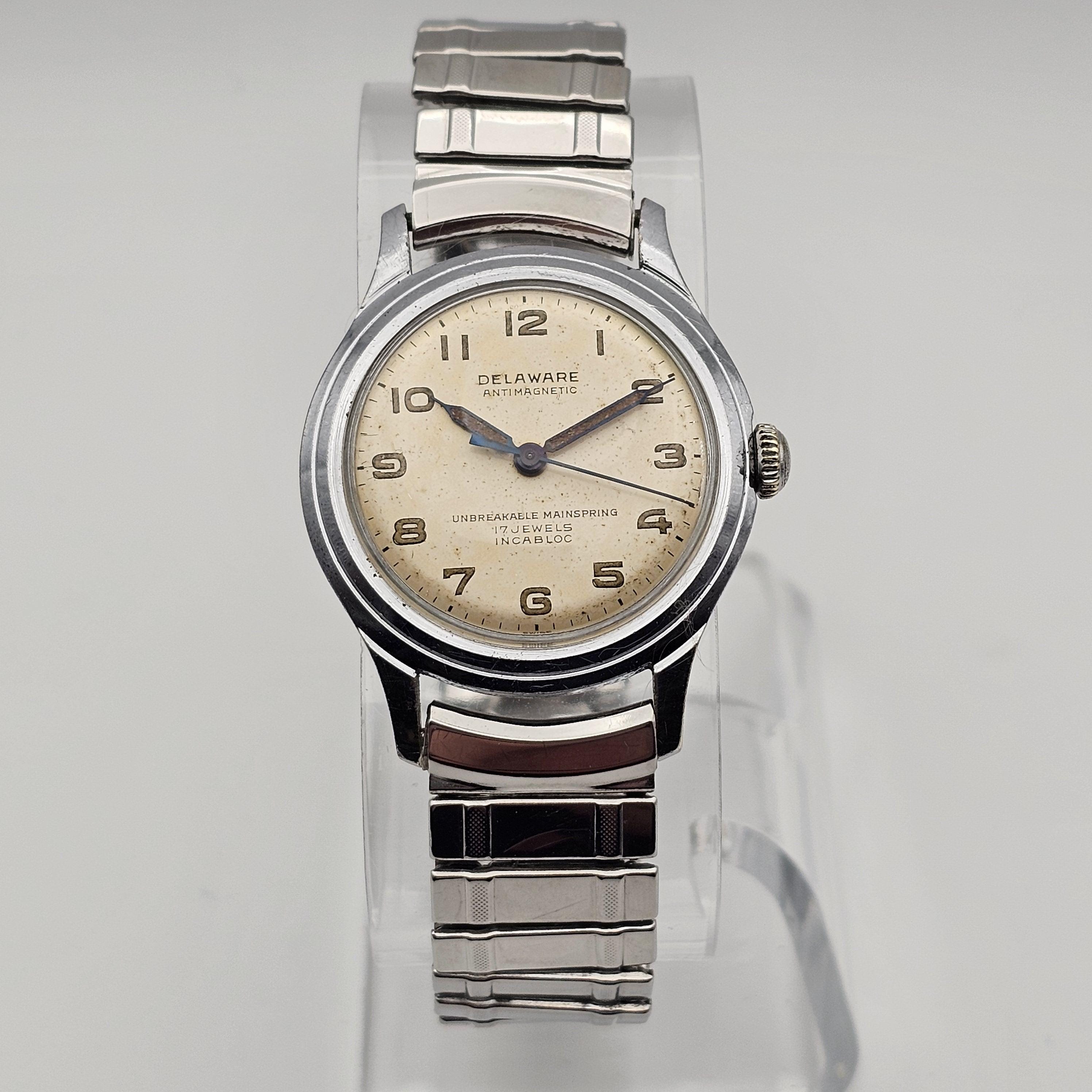 Vintage Delaware Watch - Etsy