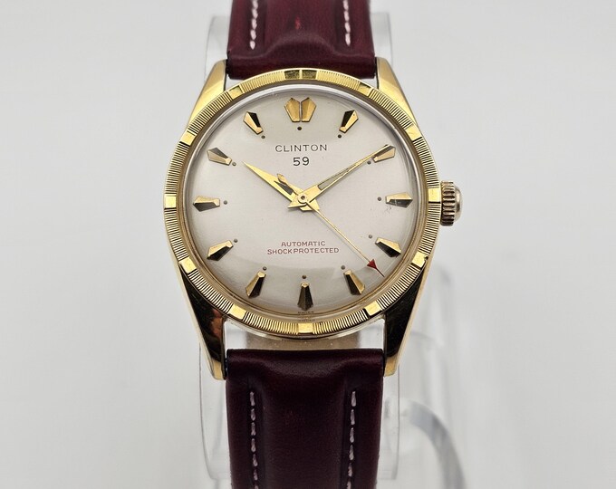 Vintage 1960s Clinton 59 Watch - Etsy