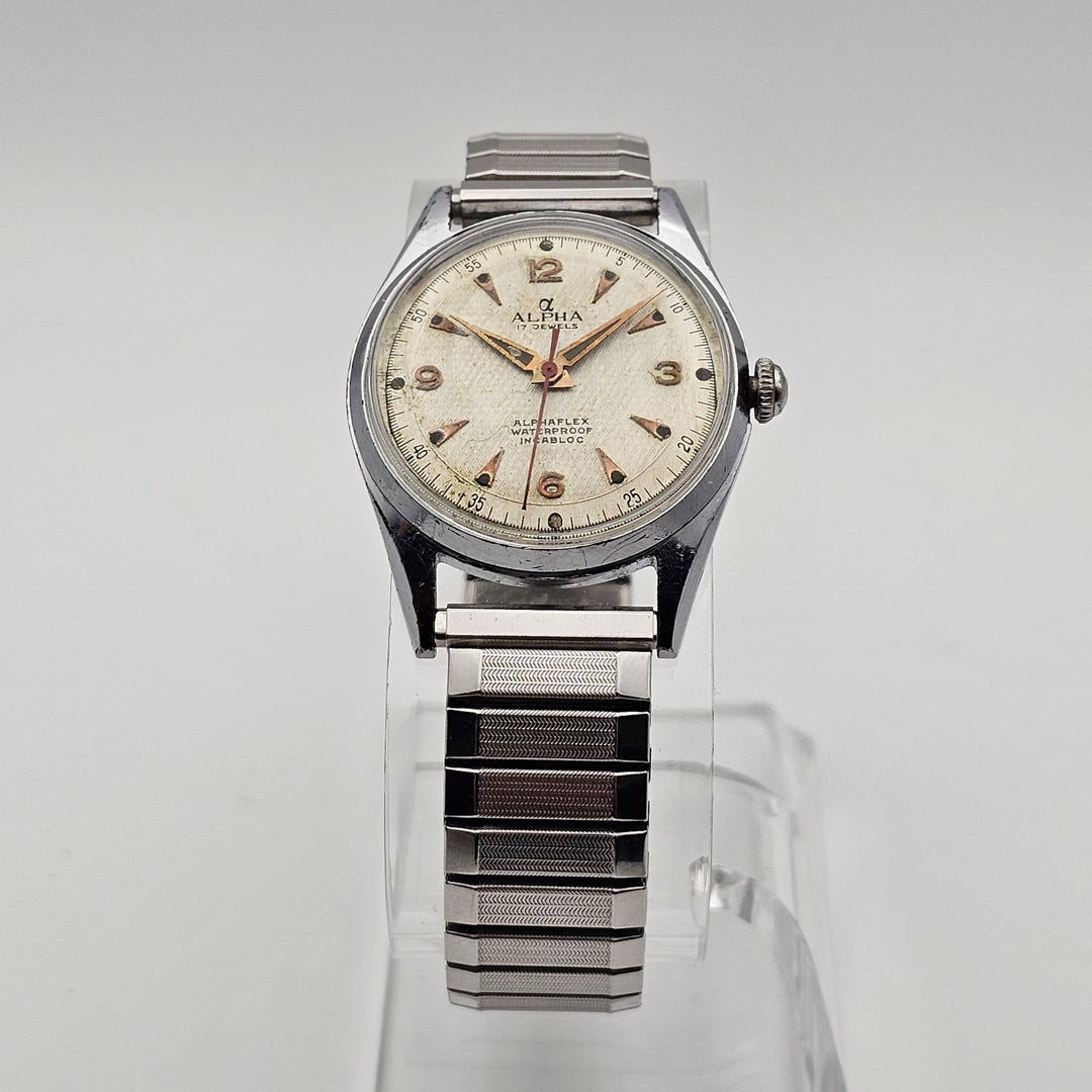 American Wristwatches 洋書 本 88年 40s 50s Vintage Alpha Watch - Etsy