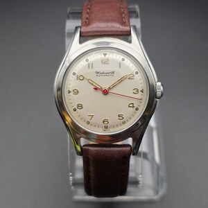 Vtg Wadsworth Womens Watch 24mm Cream Dial Bracelet Manual Wind NOT RUNNING Chronos & Kairos Watches | Vintage 1990s Victoria Rhein. A  main image 4