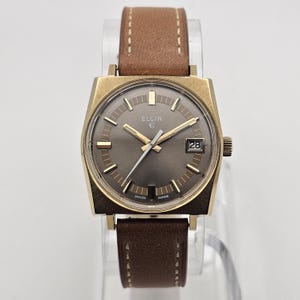 1970s Elgin Watch - Etsy