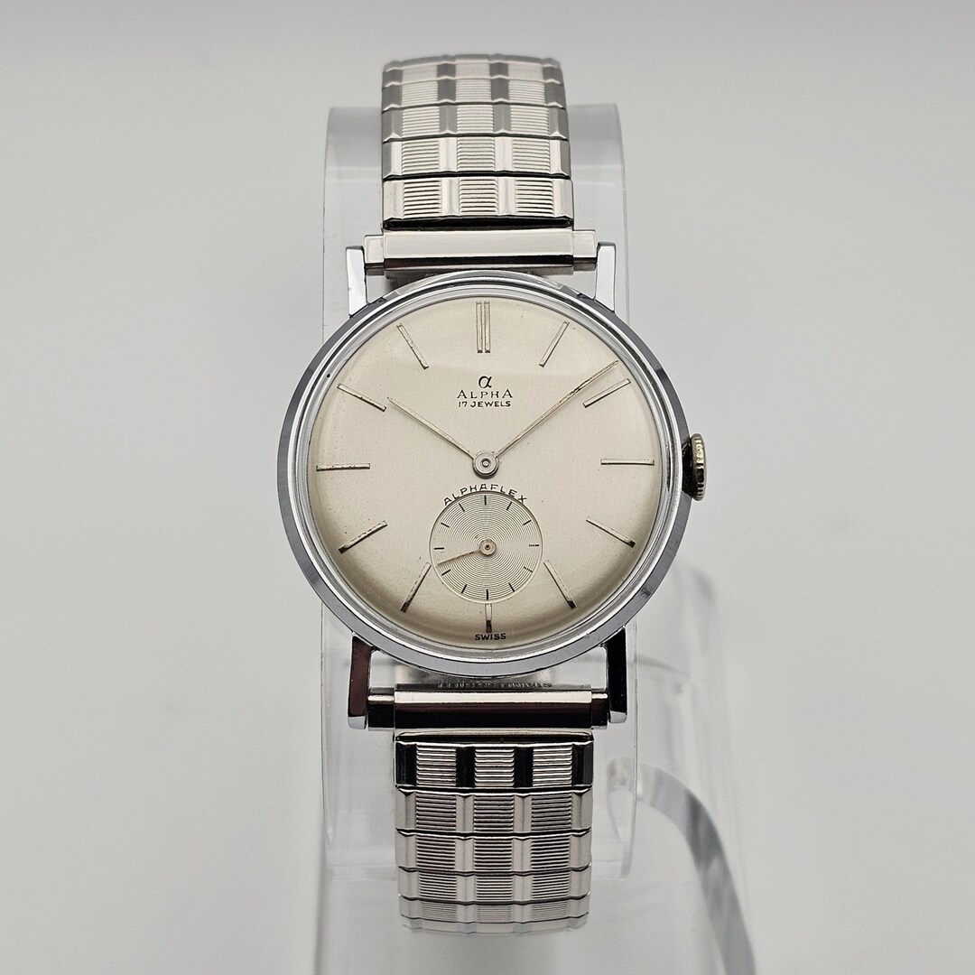 Vintage Alpha Alphaflex Watch - Etsy