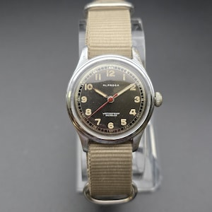 CHRONOMETER ALPROSA 68.0979 手巻き Vintage Alprosa Watch - Etsy