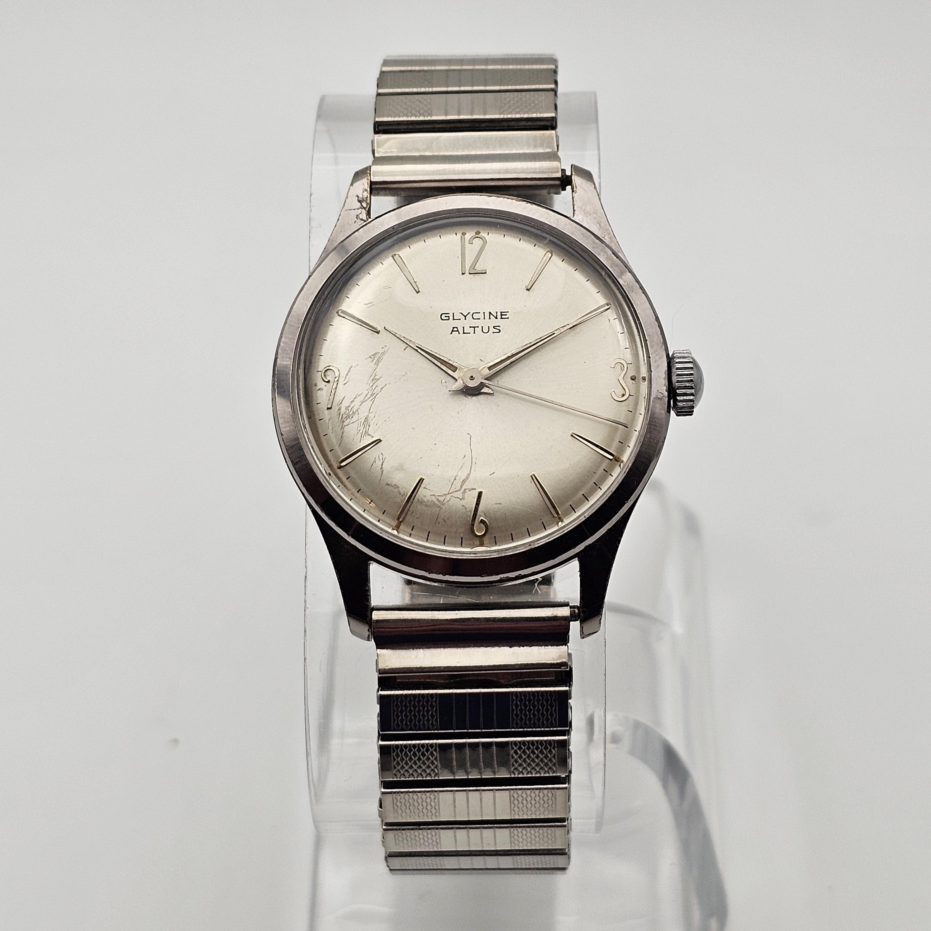 Vintage 1960s Glycine Altus Watch - Etsy